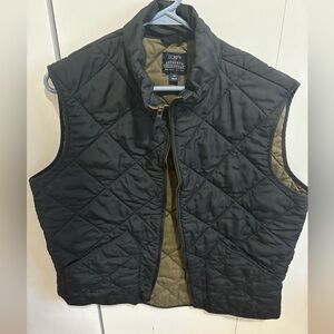 J Crew Vest, Medium, Black